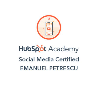 HubSpot Academy Social Media Marketing Certified – Emanuel Petrescu